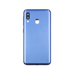 Tapa Trasera+Lente de Cámara Samsung Galaxy A20e/A202 Azul Tapa Trasera+Lente de Cámara Samsung Galaxy A20e/A202 Azul